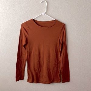 Burnt Orange Long Sleeve